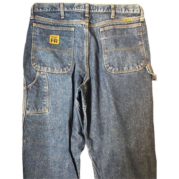 Wrangler FR utility carpenter jeans 36 x 34 - Picture 3 of 11